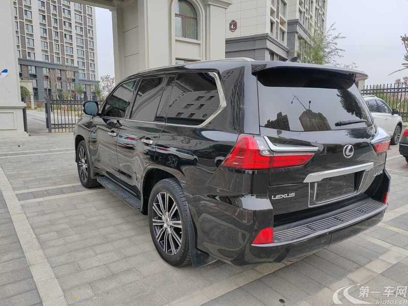 雷克萨斯LX 570 [进口] 2019款 5.7L 自动 四驱 尊贵豪华版 