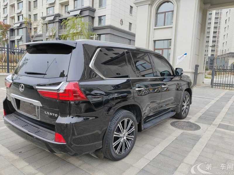 雷克萨斯LX 570 [进口] 2019款 5.7L 自动 四驱 尊贵豪华版 