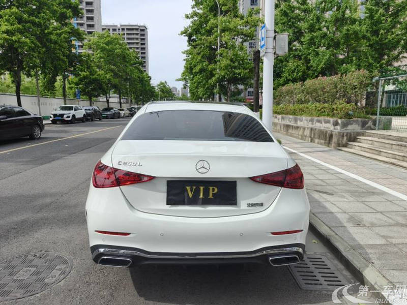 奔驰C级 C260L 2022款 1.5T 自动 运动版 (国Ⅵ) 