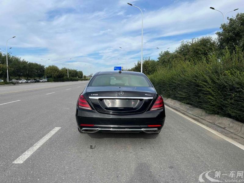 奔驰S级 S350 [进口] 2018款 3.0T 自动 汽油 加长版 