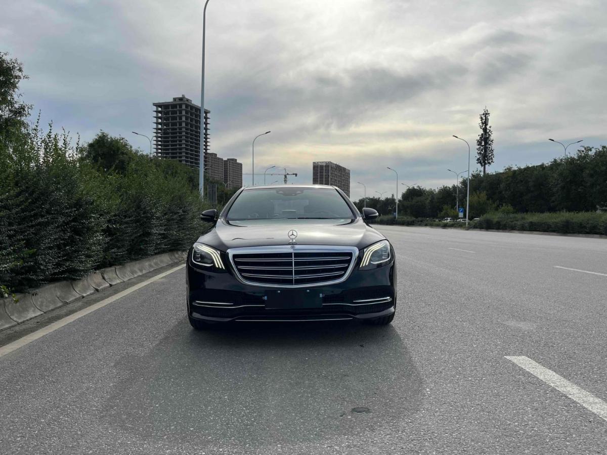 奔驰S级 S350 [进口] 2018款 3.0T 自动 汽油 加长版价格0万 