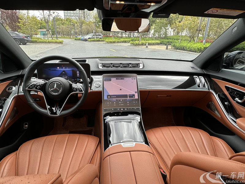 奔驰S级 S450L [进口] 2023款 2.5T 自动 汽油 