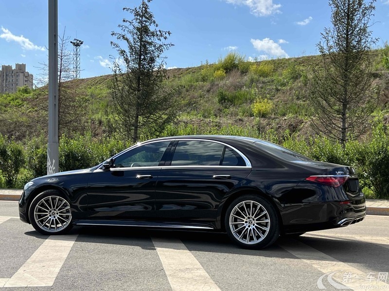 奔驰S级 S450L [进口] 2023款 2.5T 自动 汽油 