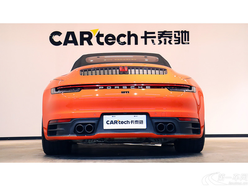 保时捷911敞篷 [进口] 2020款 3.0T 自动 Carrera-Cabriolet 