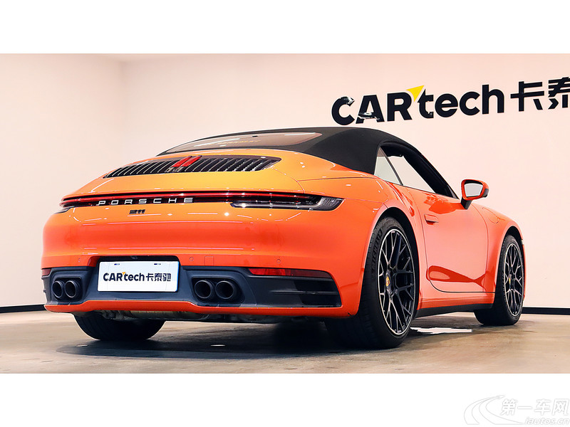 保时捷911敞篷 [进口] 2020款 3.0T 自动 Carrera-Cabriolet 