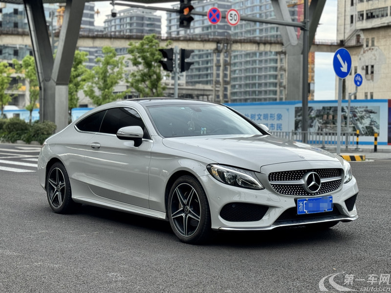 奔驰C级Coupe C200 [进口] 2018款 2.0T 自动 汽油 轿跑版 