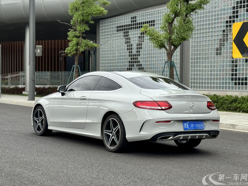 奔驰C级Coupe C200 [进口] 2018款 2.0T 自动 汽油 轿跑版 