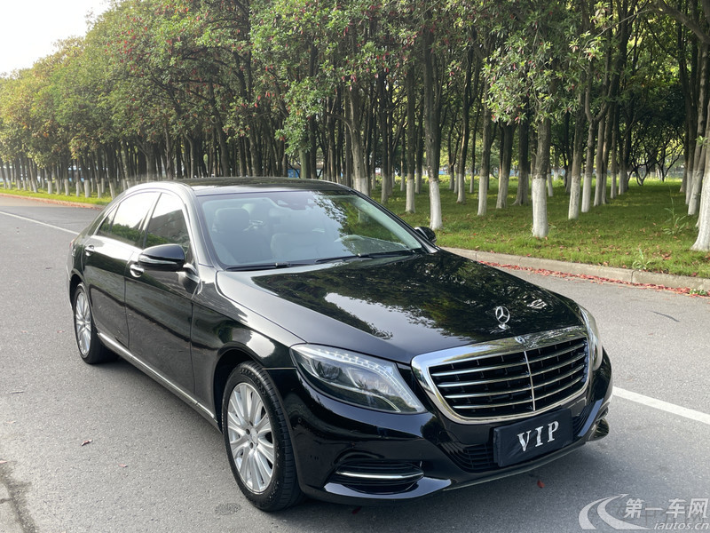 奔驰S级 S400 [进口] 2014款 3.0T 自动 汽油 尊贵型加长版 