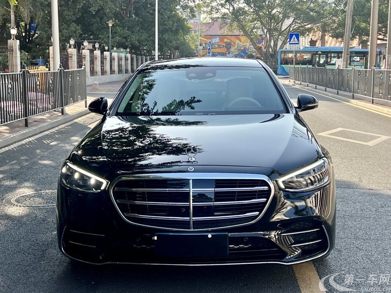 奔驰S级 S450L [进口] 2022款 2.5T 自动 汽油 改款 