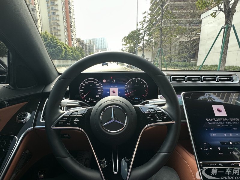 奔驰S级 S400L [进口] 2022款 2.5T 自动 汽油 豪华型 