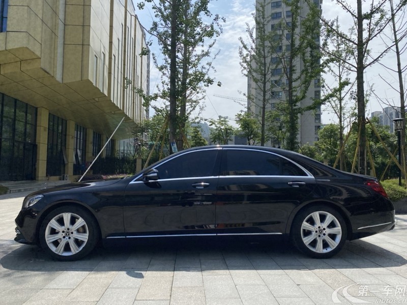 奔驰S级 S450 [进口] 2018款 3.0T 自动 汽油 加长版 