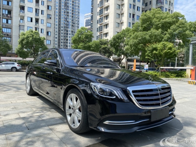 奔驰S级 S450 [进口] 2018款 3.0T 自动 汽油 加长版 