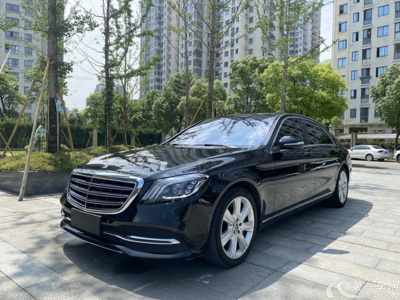 奔驰S级 S450 [进口] 2018款 3.0T 自动 汽油 加长版 