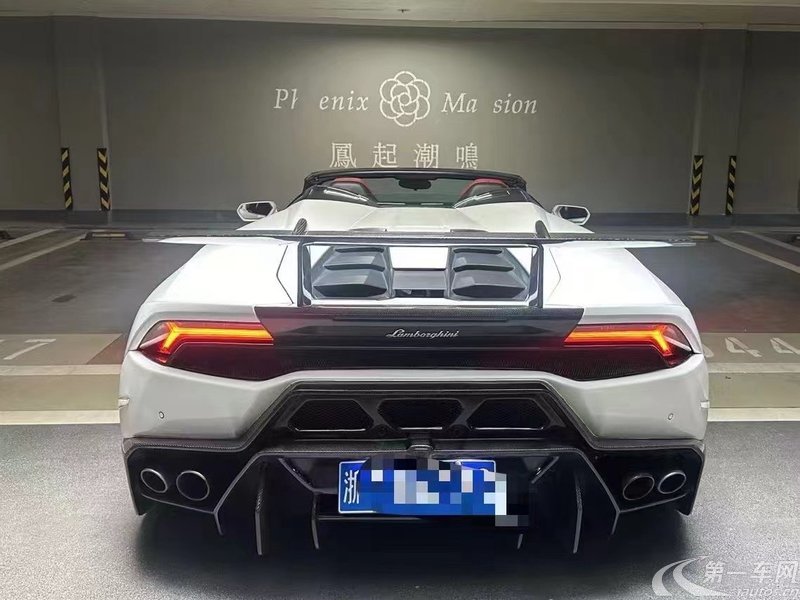 兰博基尼Huracan [进口] 2017款 5.2L 自动 LP580-2 RWD Spyder 