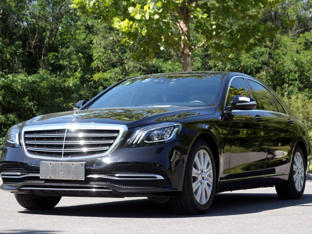 奔驰S级 S320 [进口] 2018款 3.0T 自动 汽油 加长版价格0万 