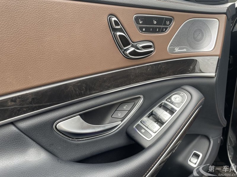 奔驰S级 S450L 2019款 3.0T 自动 后驱 臻藏版 