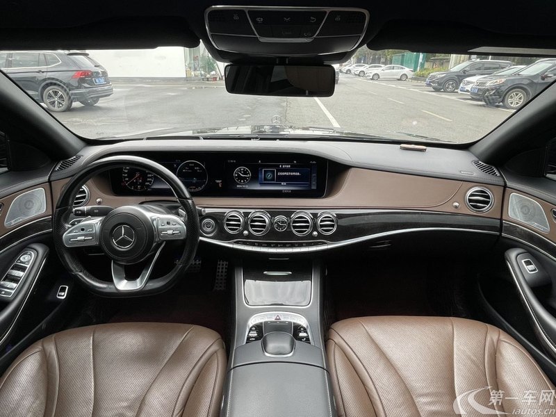 奔驰S级 S450L 2019款 3.0T 自动 后驱 臻藏版 