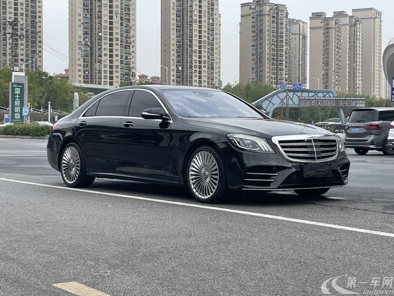 奔驰S级 S450L 2019款 3.0T 自动 后驱 臻藏版 
