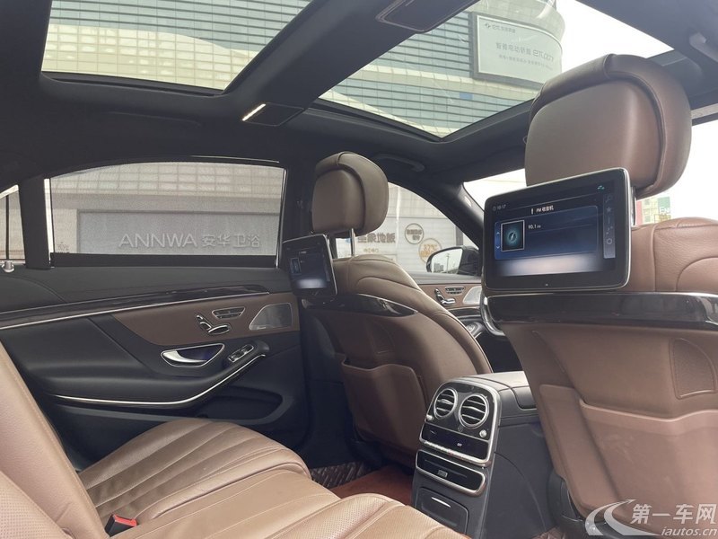 奔驰S级 S450L 2019款 3.0T 自动 后驱 臻藏版 