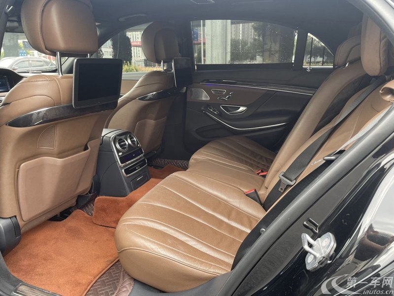 奔驰S级 S450L 2019款 3.0T 自动 后驱 臻藏版 