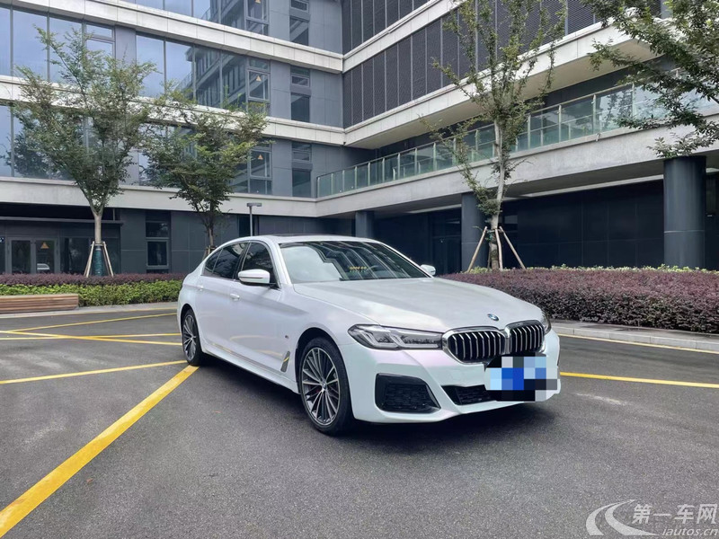 【上海二手宝马5系】宝马5系 530Li 2021款 2.0T 自动 汽油 领先型M运动套装