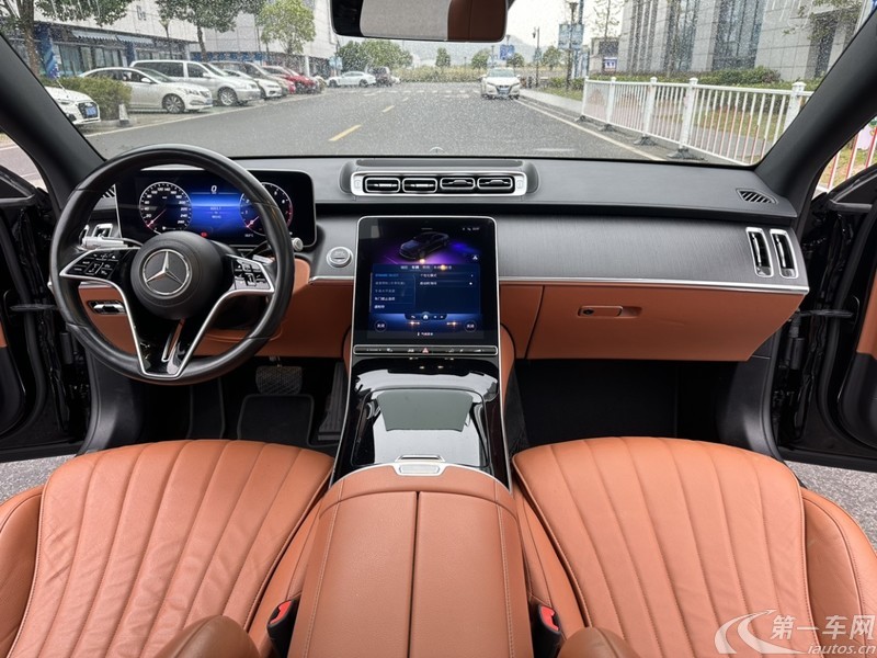 奔驰S级 S400L [进口] 2021款 2.5T 自动 汽油 改款豪华型 