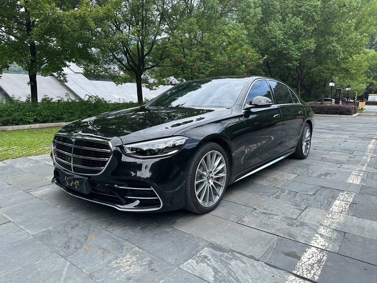 奔驰S级 S450L [进口] 2023款 2.5T 自动 汽油 改款4MATIC 价格0万