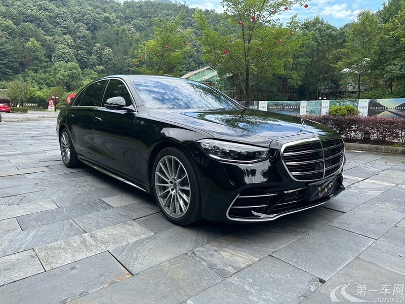 奔驰S级 S450L [进口] 2023款 2.5T 自动 汽油 改款4MATIC (国Ⅵ) 