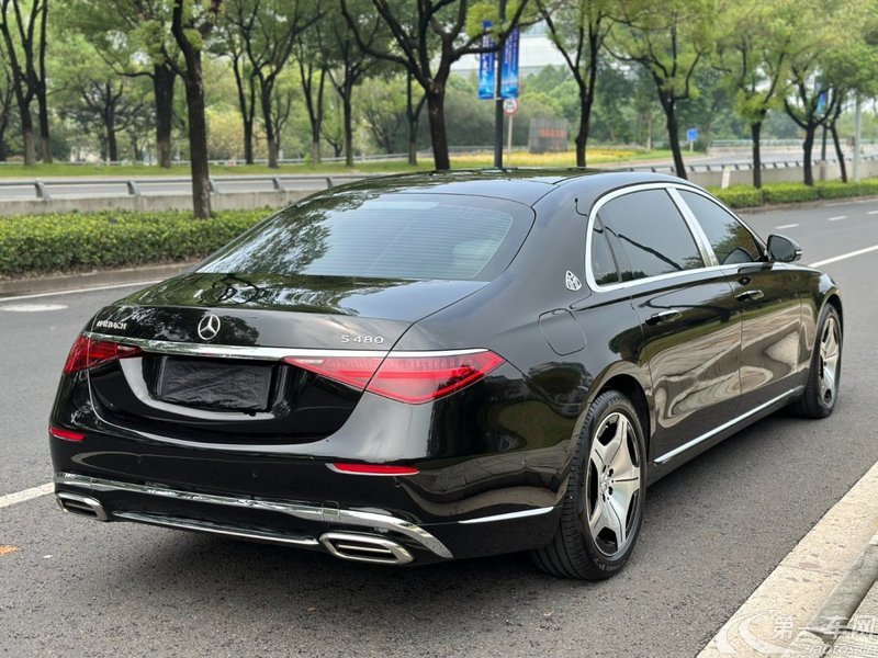 奔驰迈巴赫S级 S480 [进口] 2022款 3.0T 自动 智臻特别版 (国Ⅵ) 