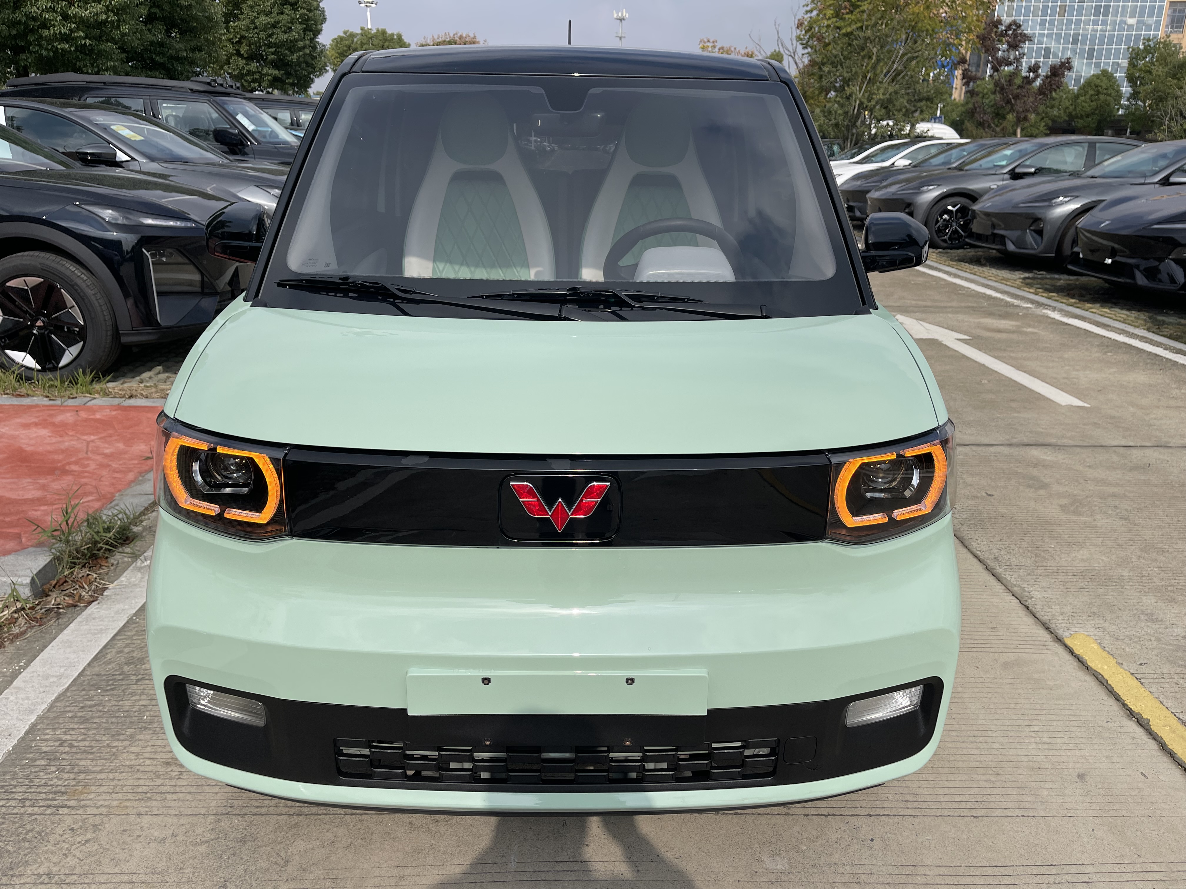 五菱宏光MINI EV 2021款 自动 马卡龙夹心款170km续航三元锂 纯电动价格0万 