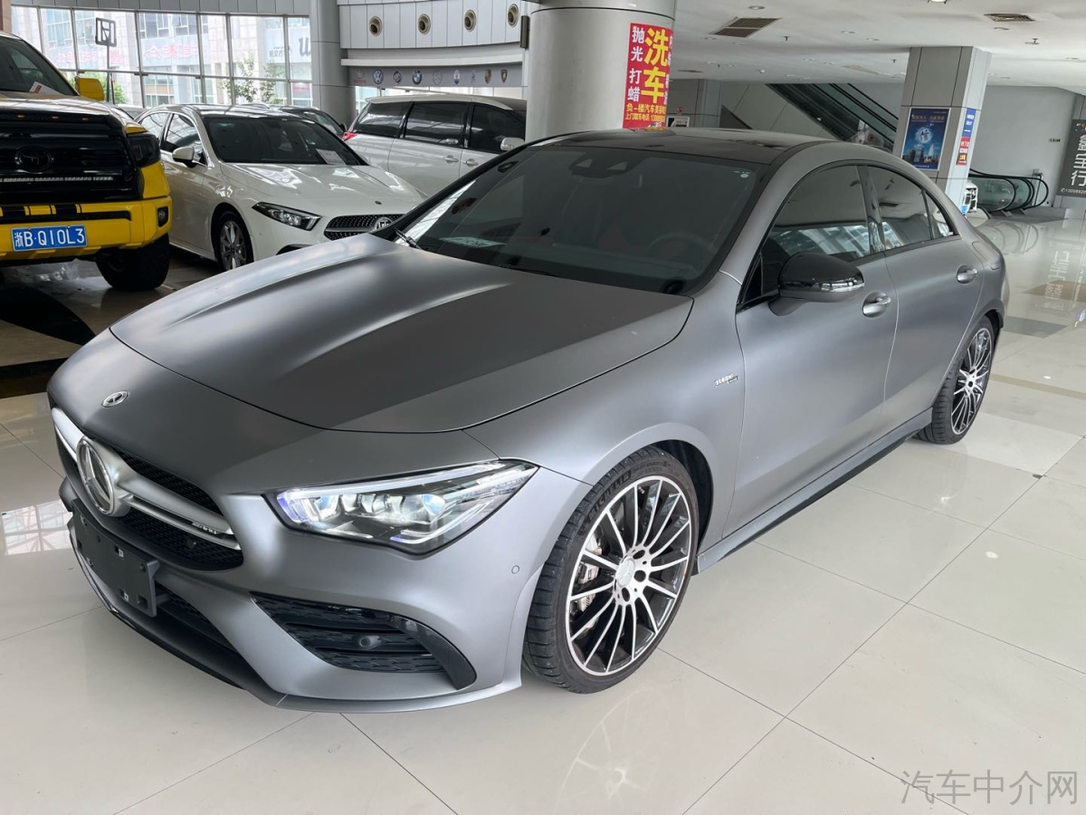 奔驰AMG二手车 二手CLA级 CLA35 [进口] 2023款 2.0T 自动价格0万