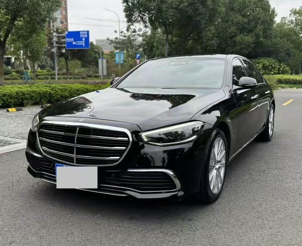 奔驰S级 S400L [进口] 2022款 2.5T 自动 汽油 商务型价格0万