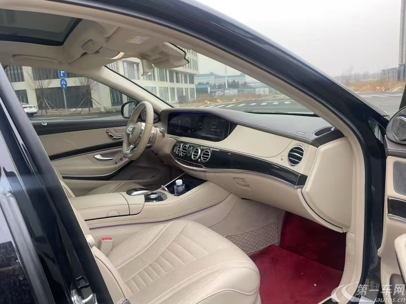奔驰S级 S500L [进口] 2018款 3.0T 自动 汽油 
