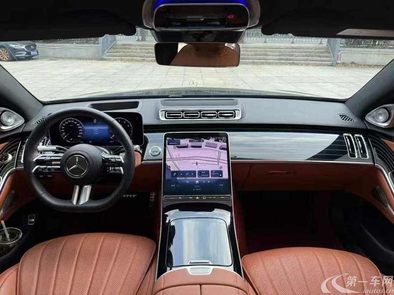 奔驰S级 S450L [进口] 2024款 2.5T 自动 汽油 