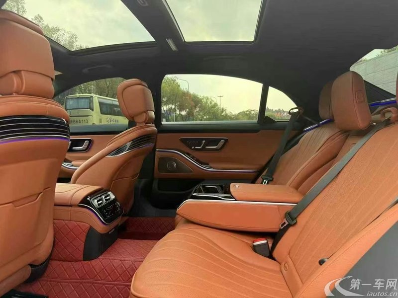 奔驰S级 S450L [进口] 2024款 2.5T 自动 汽油 