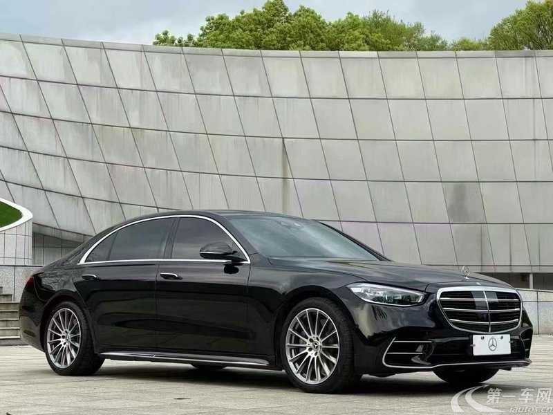奔驰S级 S450L [进口] 2024款 2.5T 自动 汽油 