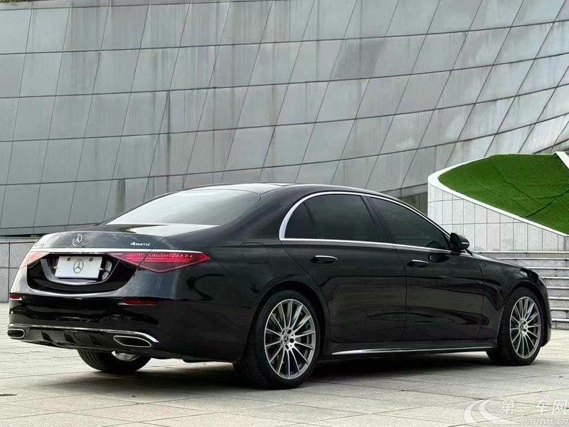 奔驰S级 S450L [进口] 2024款 2.5T 自动 汽油 